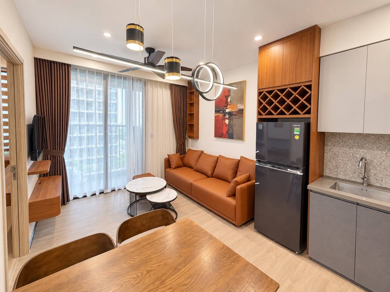 Cho thuê Lumi Hà Nội S3 2PN 54 m², full nội thất, 10,5 triệu/tháng — ảnh 1