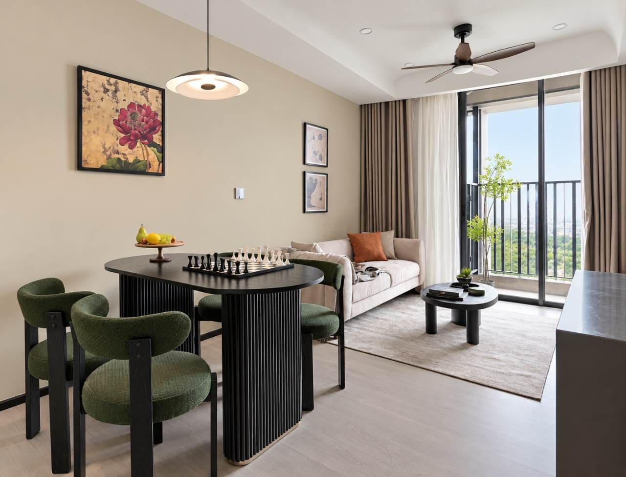 Lumi Hà Nội S3 căn 2 phòng ngủ full nội thất 62m² - ảnh 4
