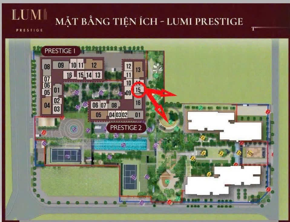 Bán căn 2PN Lumi Prestige P2, 62m², tầng trung — ảnh 1