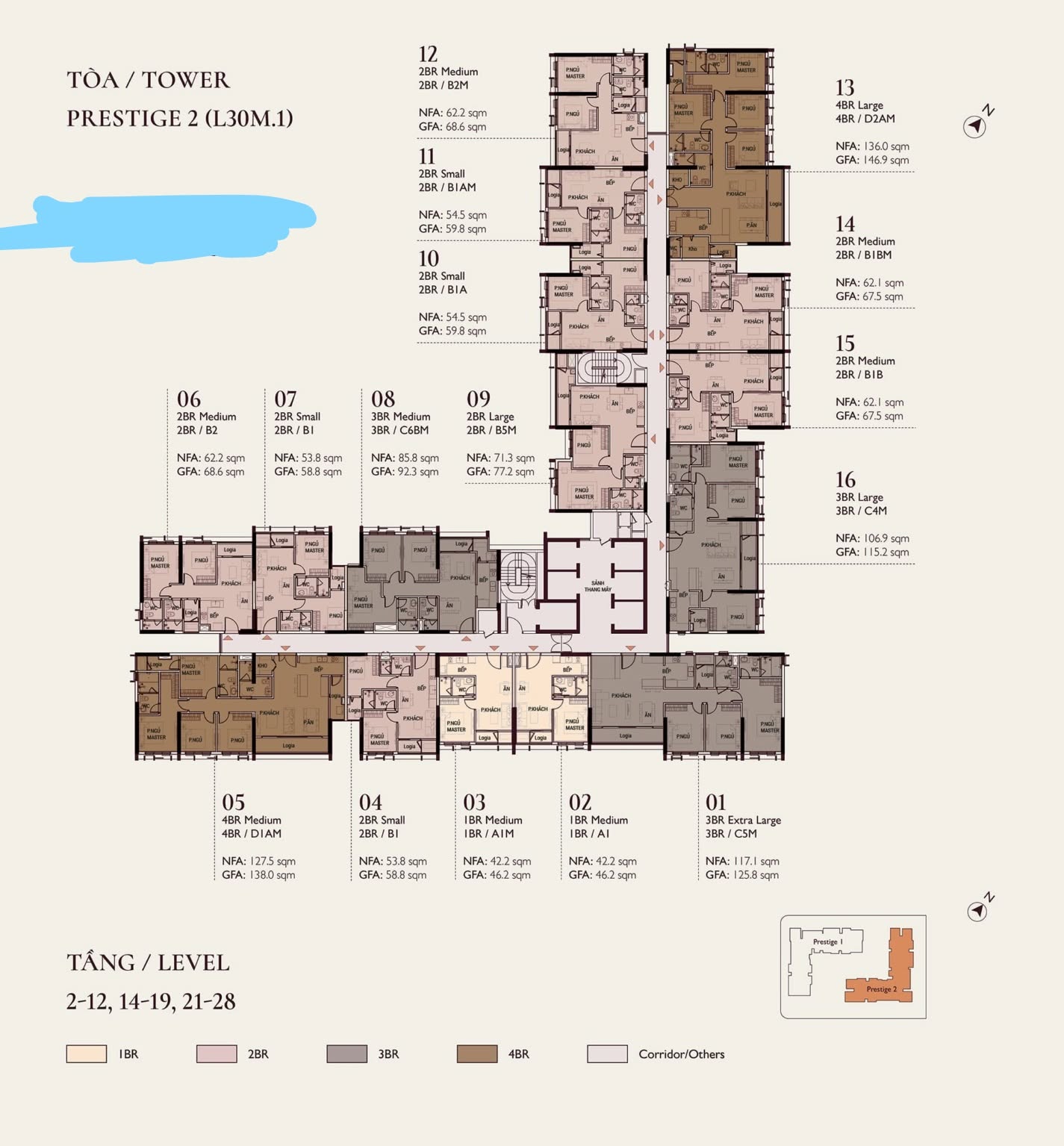 Bán Lumi đã có căn 3PN 115m2 toà P2, g.iá bán bằng HĐMB 8 tỷ — ảnh 2